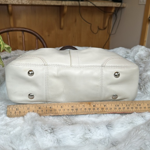 COACH Hampton Leather Satchel Soho Handbag Purse F12476 - Picture 7 of 15